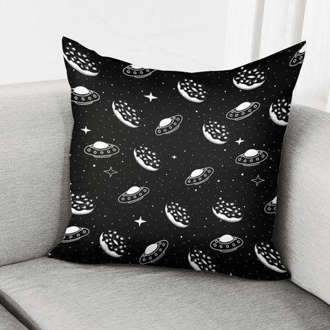 Image of Donuts And The Universe Pillow Cover