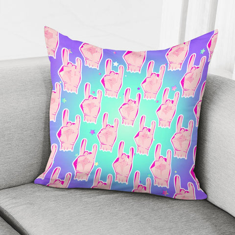 Image of Rock Gesture Pillow Cover