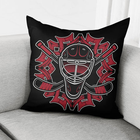 Image of Ice Hockey Pillow Cover