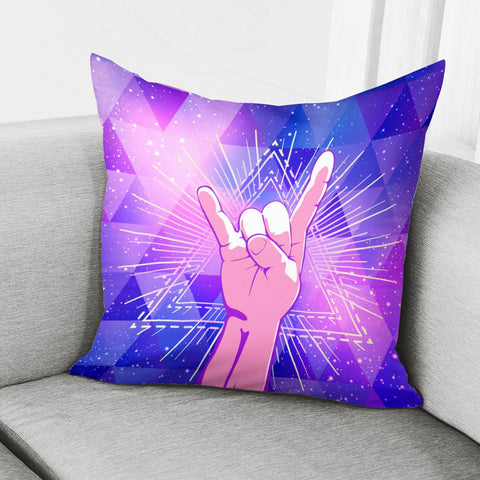 Image of Rock Gesture Pillow Cover