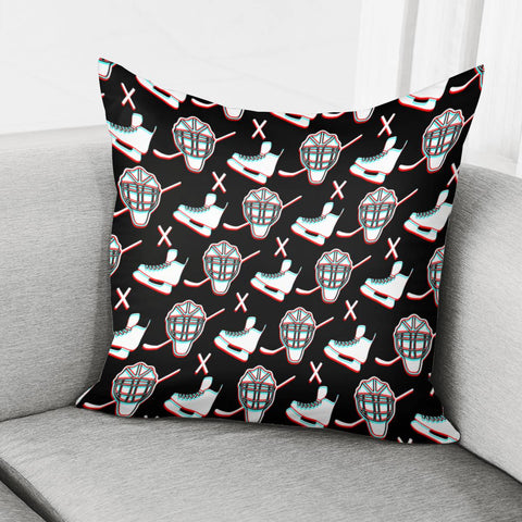 Image of Ice Hockey Pillow Cover