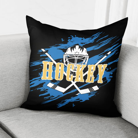 Image of Ice Hockey Pillow Cover