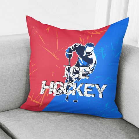 Image of Ice Hockey Pillow Cover