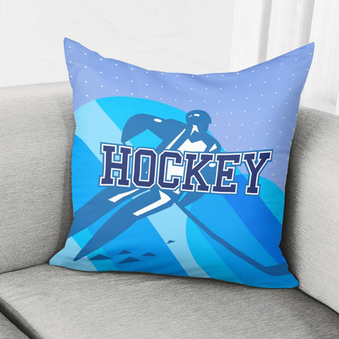 Image of Ice Hockey Pillow Cover