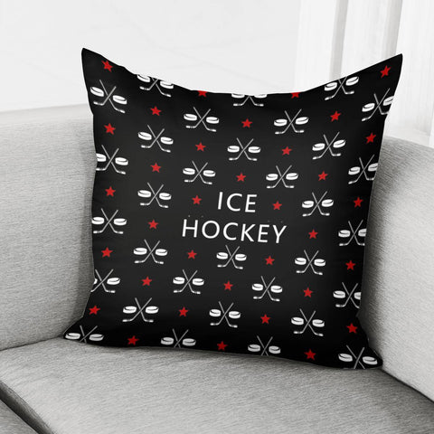 Image of Ice Hockey Pillow Cover