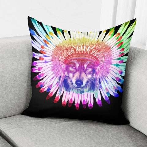 Image of Wolf Pillow Cover