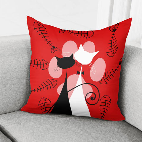 Image of Cat Pillow Cover