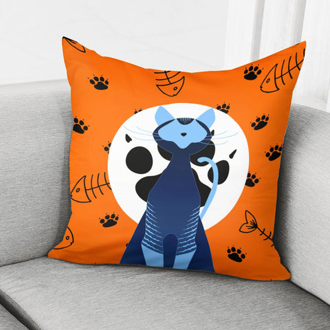 Image of Cat Pillow Cover