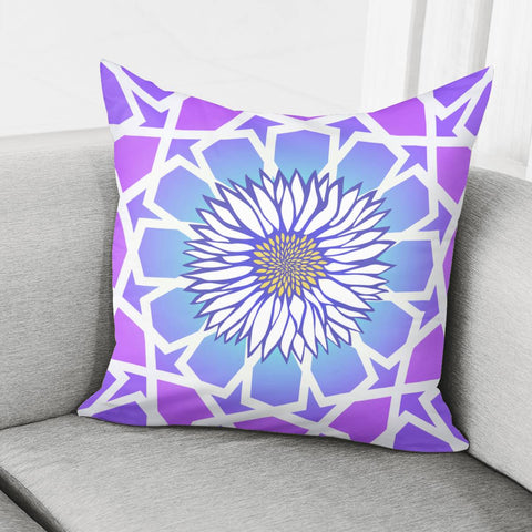 Image of Daisy & Geometry Pillow Cover