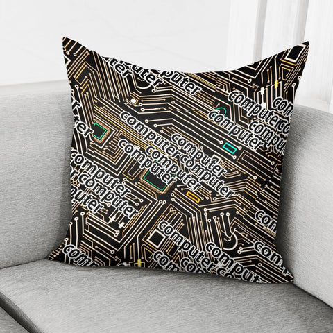 Image of Computer Pillow Cover