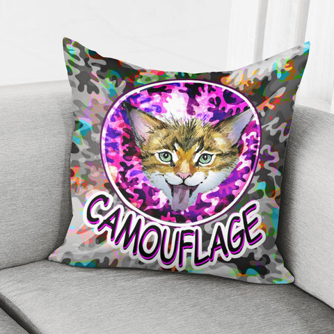 Image of Cat Pillow Cover