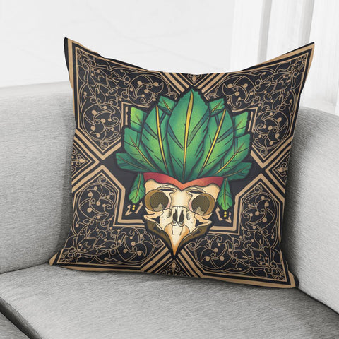 Image of Human Skeleton Pillow Cover