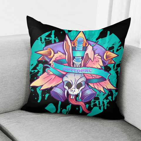 Image of Human Skeleton Pillow Cover