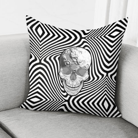 Image of Skull Pillow Cover