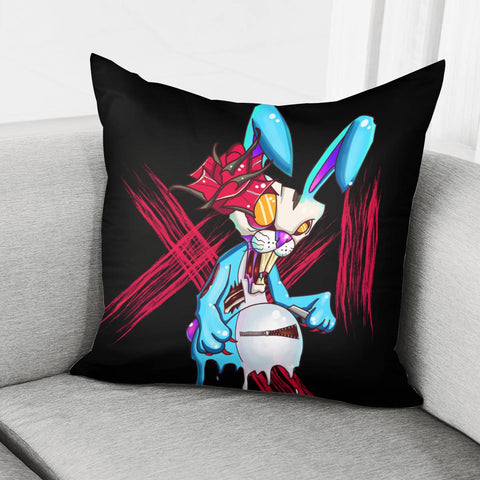 Image of Rabbit Pillow Cover