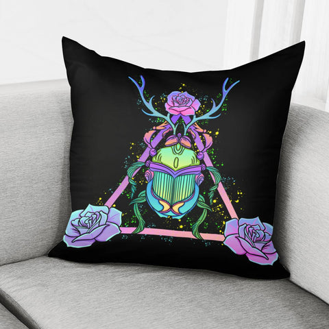 Image of Beetle Pillow Cover