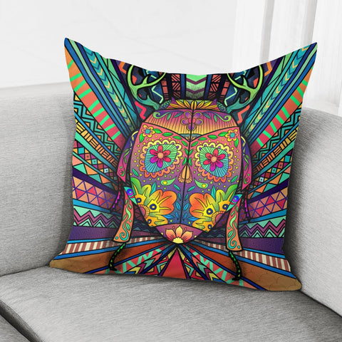 Image of Color Beetle Pillow Cover