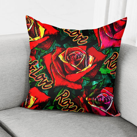 Image of Rose Pillow Cover