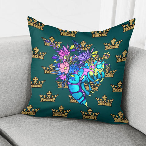 Image of Bee And Flower Pillow Cover