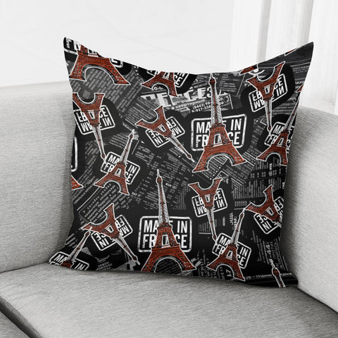 Image of Eiffel Tower Pillow Cover