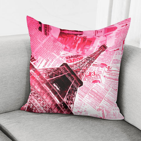 Image of Eiffel Tower Pillow Cover