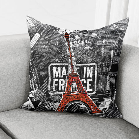 Image of Eiffel Tower Pillow Cover