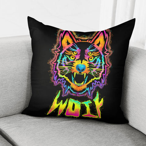 Image of Wolf Pillow Cover