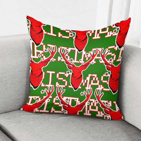 Image of Reindeer Pillow Cover