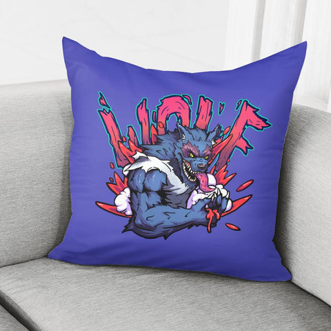 Image of Wolf Pillow Cover