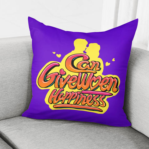 Image of Love Slogan Pillow Cover