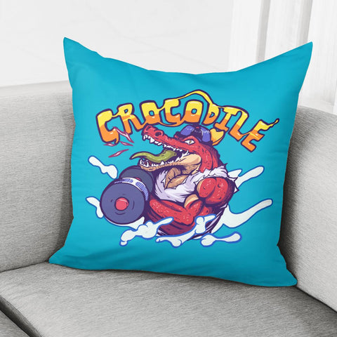 Image of Crocodile Pillow Cover