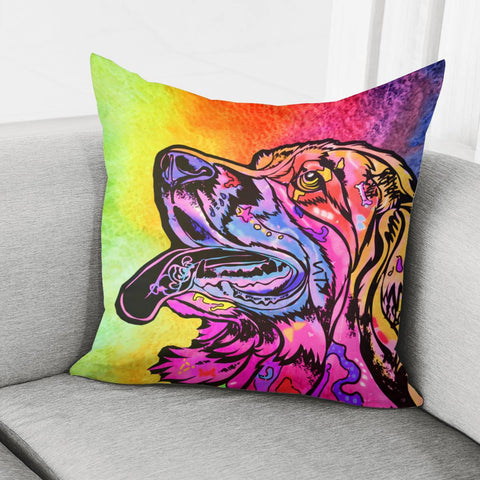 Image of Golden Retriever Pillow Cover