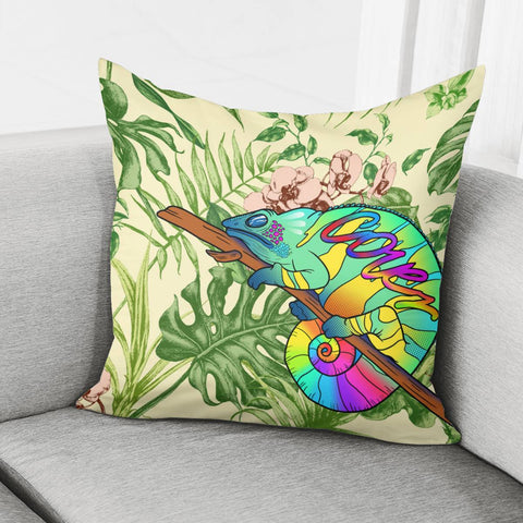 Image of Chameleon Pillow Cover