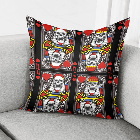 Image of Queen Of Hearts Q Pillow Cover