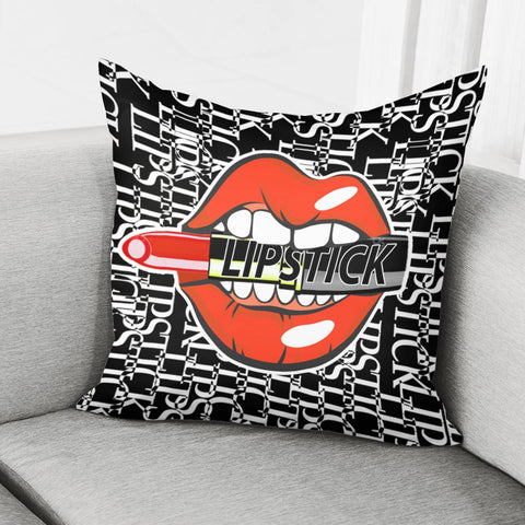 Image of Lipstick Pillow Cover