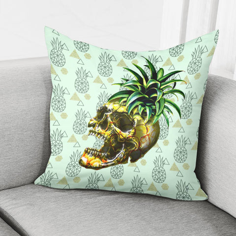 Image of Skull Pillow Cover