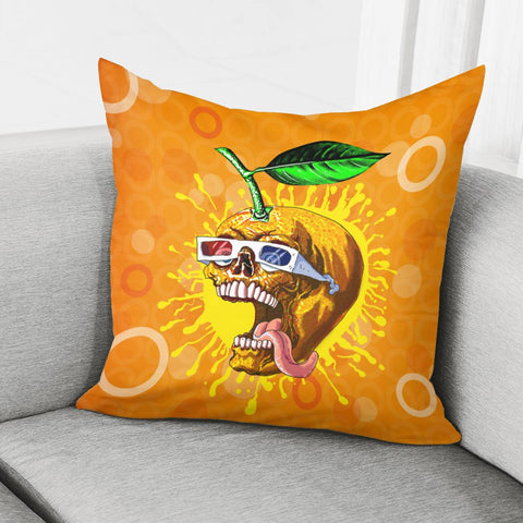 Image of Skull Pillow Cover