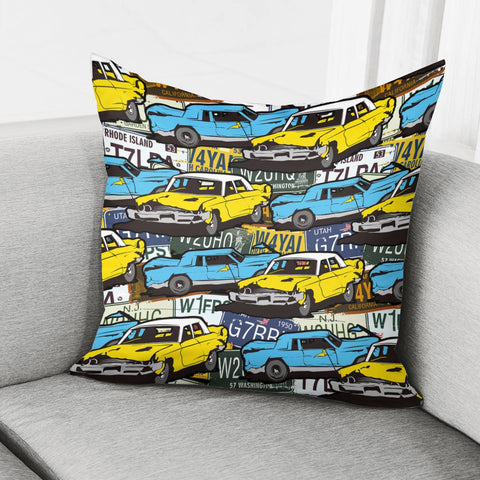 Image of Car Pillow Cover