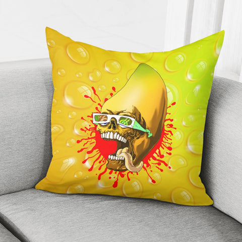 Image of Skull Pillow Cover