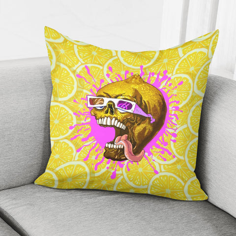 Image of Skull Pillow Cover