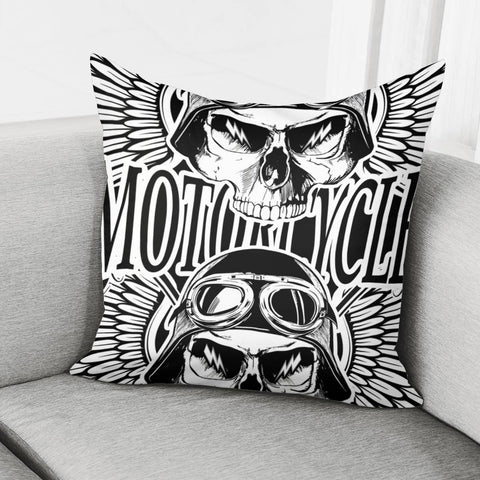 Image of Motorcycle Pillow Cover