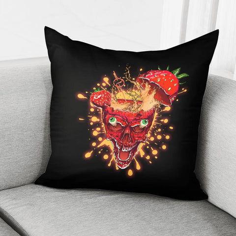 Image of Skull Pillow Cover