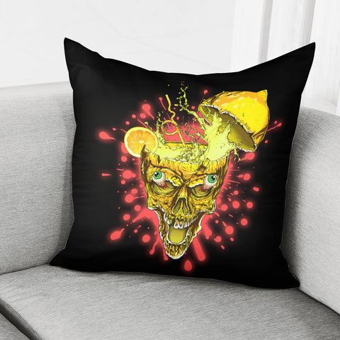 Image of Skull Pillow Cover