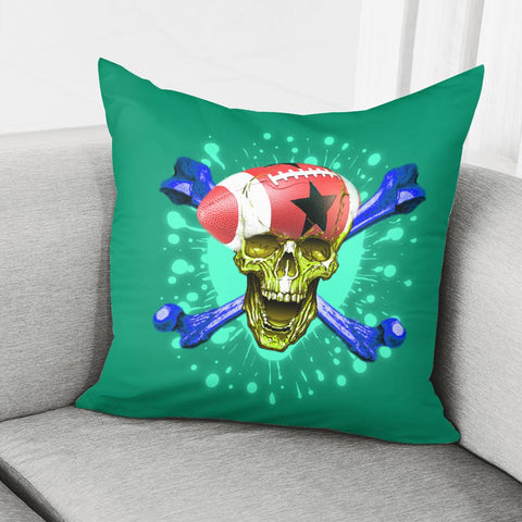 Image of Skull Pillow Cover