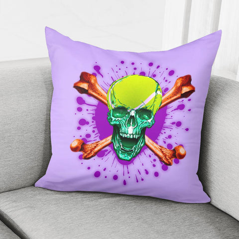 Image of Skull Pillow Cover