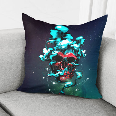 Image of Skull Pillow Cover