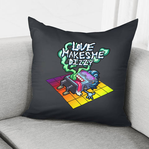 Image of Love Slogan Pillow Cover