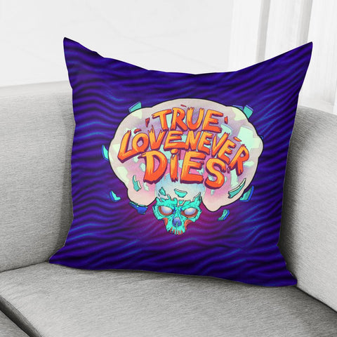 Image of Love Slogan Pillow Cover