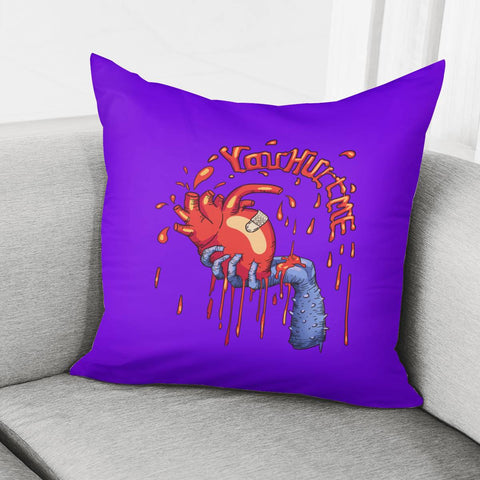 Image of Love Slogan Pillow Cover