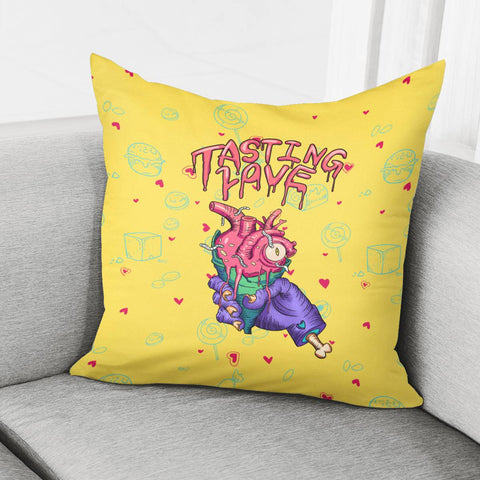 Image of Love Slogan Pillow Cover